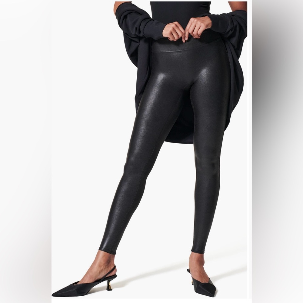 Spanx black leggings